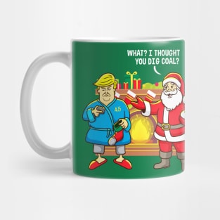 Christmas Santa Trump Mug